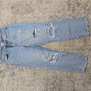 Size 27 distressed jeans